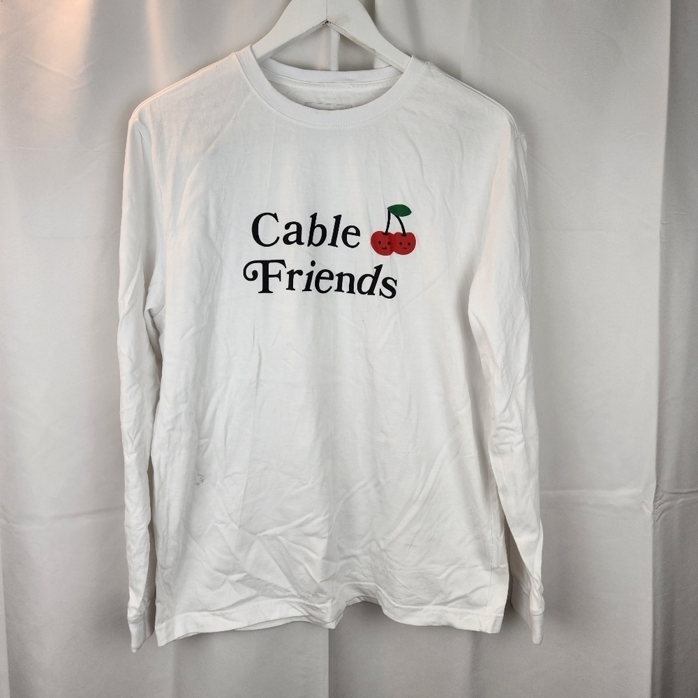 KIRSH long sleeve graphic shirt size S (1) in VGUC